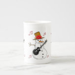 Tasse En Porcelaine Christmas Mug, Snowman, Joyeux Noël<br><div class="desc">Mug de Noël Quelque chose pour tout le monde offre des articles personnalisés customisés spécialement pour vous conçu pour améliorer la beauté de votre maison ou d'un être cher. Cette tasse de Noël conçue de façon unique impressionne vos amis et votre famille. Les gens aiment boire leur chocolat chaud préféré...</div>
