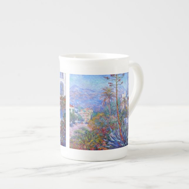 Tasse En Porcelaine Claude Monet : Villas chez Bordighera (Devant droit)