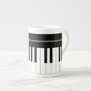 Tasse En Porcelaine Clavier pour piano