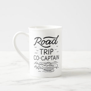 Tasse En Porcelaine Co-capitaine I du voyage routier