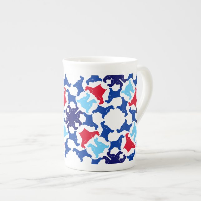 Tasse En Porcelaine Cocker Spaniel Anglais (Devant droit)