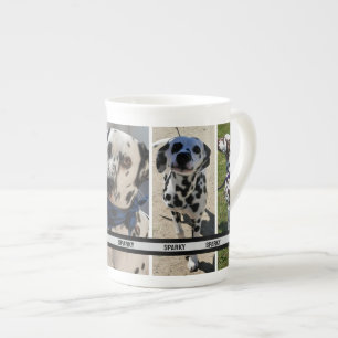 Tasse En Porcelaine Collage photo pour animal de compagnie personnalis
