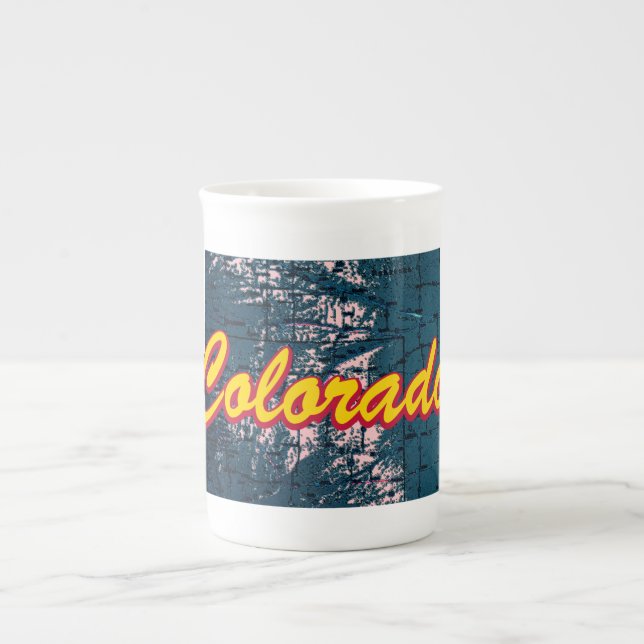 Tasse En Porcelaine Colorado (Devant)