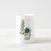 Compagnon de café cosmique - Cute Astronaut