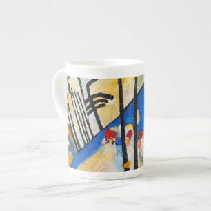 Tasse En Porcelaine Composition Quatre de Wassily Kandinsky - Art Abst