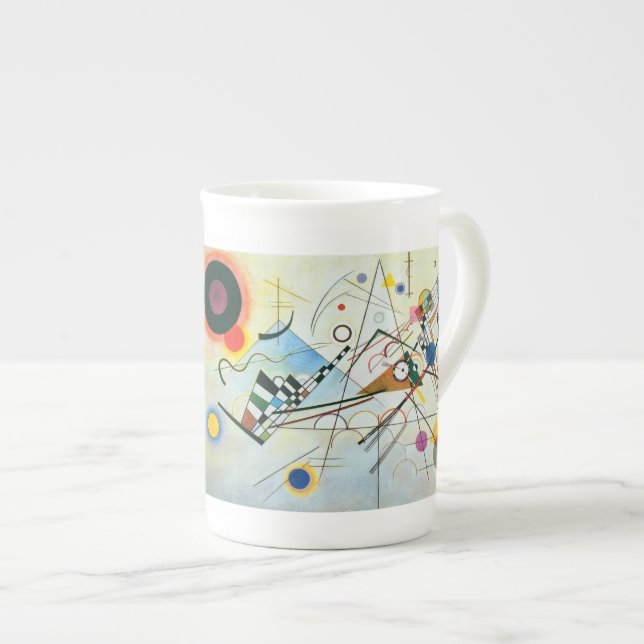 Tasse En Porcelaine Composition VIII par Wassily Kandinsky (Devant droit)