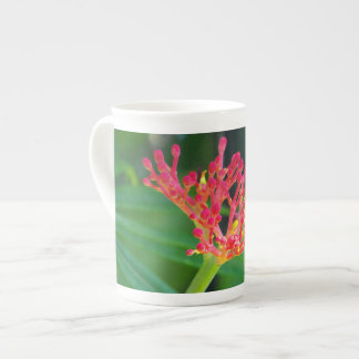 Tasse En Porcelaine Coral Bush en fleurs