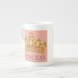 Tasse En Porcelaine Couronne princesse juive par Chariklia Zaris