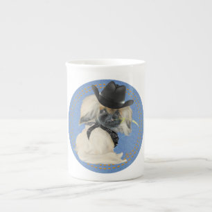 Tasse En Porcelaine Cowpoke Peke