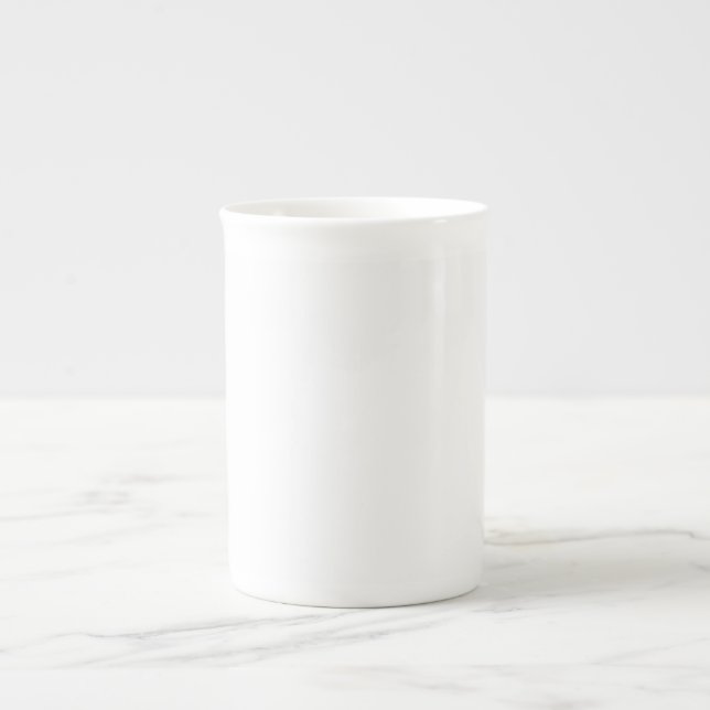 Tasse En Porcelaine Créez votre propre chope blanche personnalisée d'o (Devant)