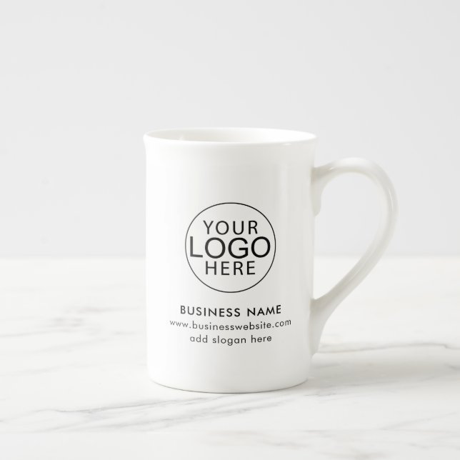 Tasse En Porcelaine Custom Business Logo Corporate Promotional Swag (Droite)