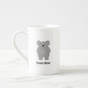 Tasse En Porcelaine Cute Australia Baby Koala Bear Ajouter Votre Nom