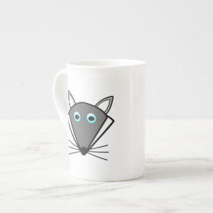 Tasse En Porcelaine Cute boug de loup d'Halloween