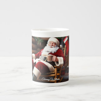 Tasse En Porcelaine Cute Festive Vintage Noël traditionnel