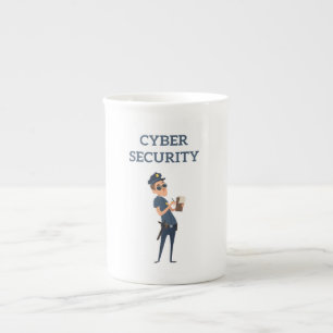 Tasse En Porcelaine Cyber sécurité : la police Cool contre la patrouil