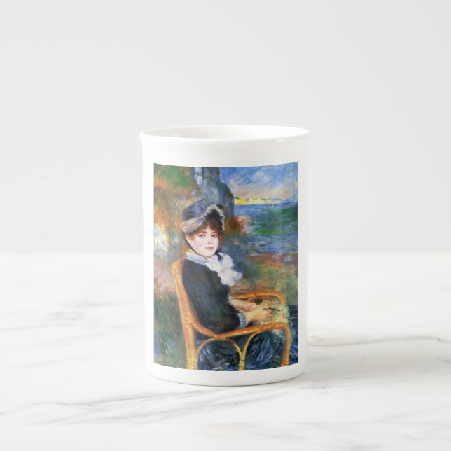 Tasse En Porcelaine Dame de la mer (par Pierre-Auguste Renoir) (Devant)