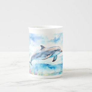 Tasse En Porcelaine Dauphin