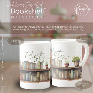 Tasse en porcelaine de Chine personnalisée avec ét