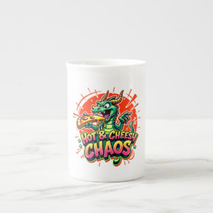 Tasse En Porcelaine Délice Dragon Cheesy