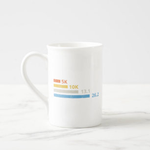 Tasse En Porcelaine Distances de course I - 5K 10K 13,1 26,2 Marathoni