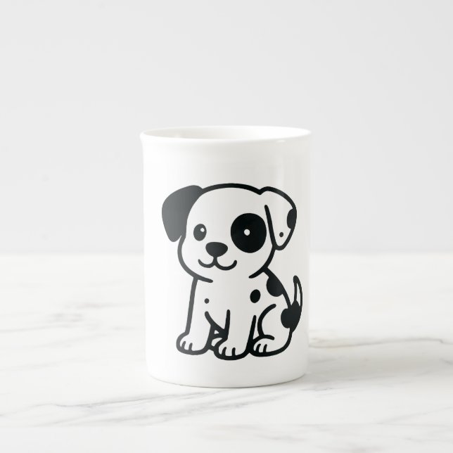 Tasse En Porcelaine dog (Devant)