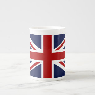Tasse En Porcelaine Drapeau 3 de l'Angleterre