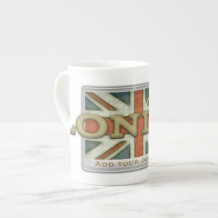 Tasse En Porcelaine Drapeau de Londres R-U
