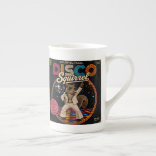 Tasse En Porcelaine Écureuil Disco