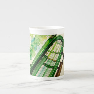 Tasse En Porcelaine Elegant Irish Harp Cup - Celtic Music & Heritage
