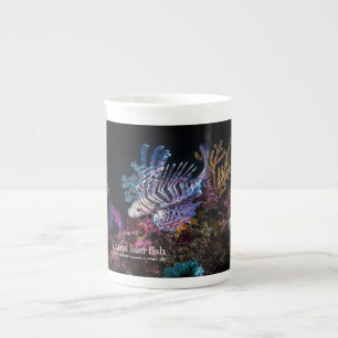 Tasse En Porcelaine Élégant poisson-Lion
