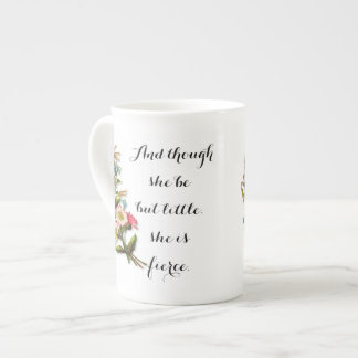 Tasse En Porcelaine Elle est citation impertinente féroce de