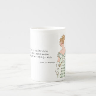 Tasse En Porcelaine Elle est tolérable - fierté et préjudice