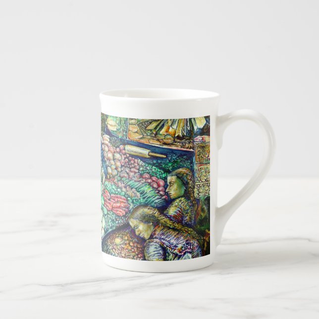 Tasse En Porcelaine Encelade (Droite)