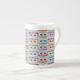 Tasse En Porcelaine Enregistreurs à cassettes