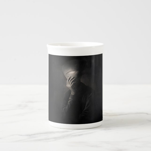 Tasse En Porcelaine Entité de contemplation (Devant)