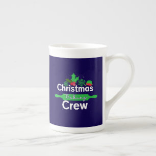 Tasse En Porcelaine Équipe de cuisson de Noël-86543