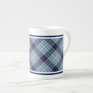 Tasse En Porcelaine État de tartan du Texas
