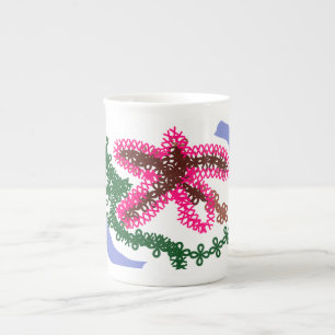 Tasse En Porcelaine Étoiles de mer adorent