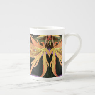 Tasse En Porcelaine Étude 2 de feuille