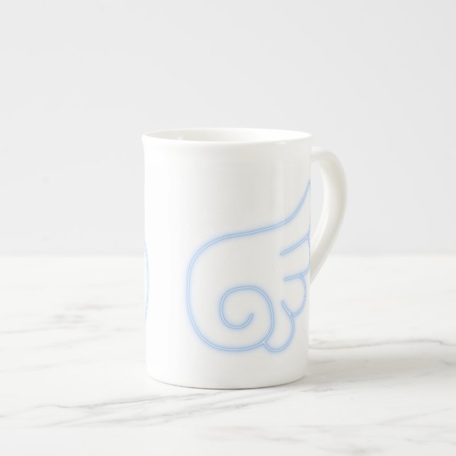 Tasse En Porcelaine Falln Chibi Angel Wings (Devant droit)