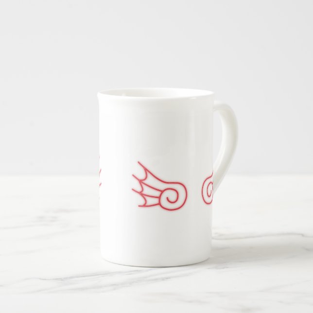 Tasse En Porcelaine Falln Chibi Demon Wings (Devant droit)