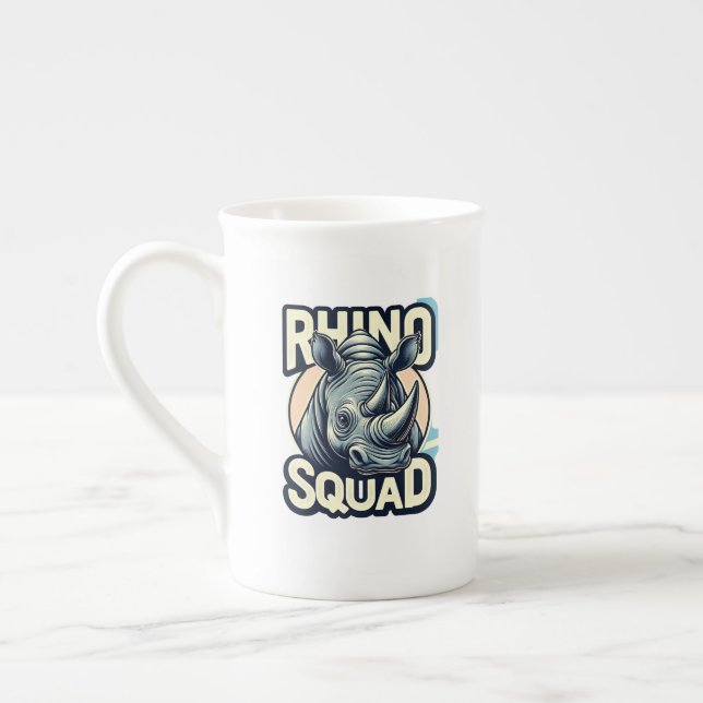 Tasse En Porcelaine Faune (Gauche)