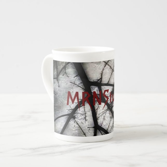 Tasse En Porcelaine Fermeture (Devant gauche)