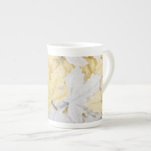 Tasse En Porcelaine Feuilles d'automne