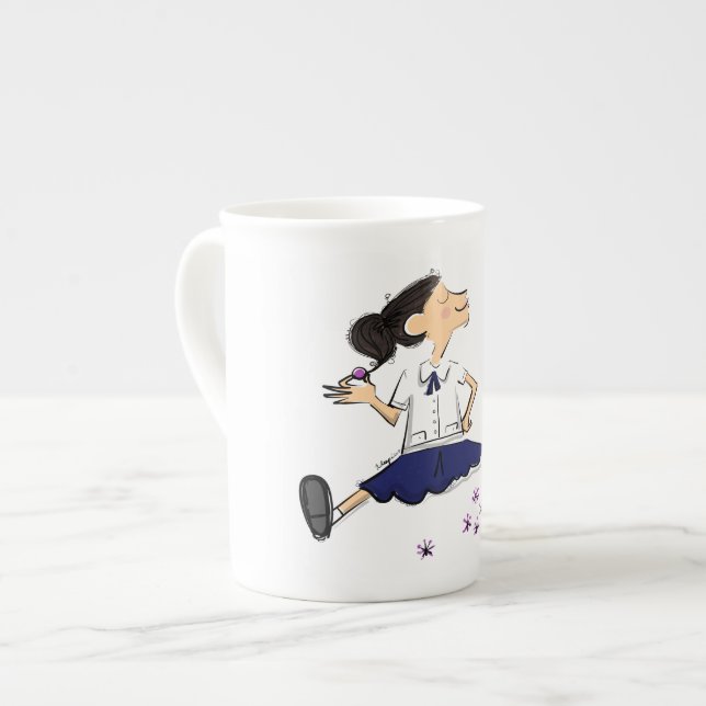 Tasse En Porcelaine Fille de Jackstone (Devant gauche)