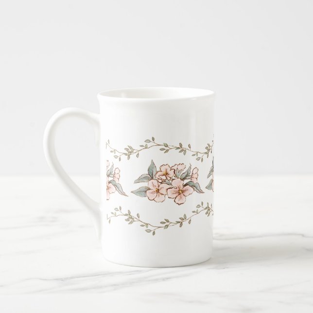 Tasse En Porcelaine Fleur sauvage Garden Tea Party (Gauche)