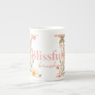 Tasse En Porcelaine Fleurs de mellow