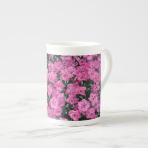 Tasse En Porcelaine Fleurs de willim rose