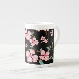 Tasse En Porcelaine Fleurs déplaisantes Motif 5