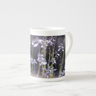 Tasse En Porcelaine Fleurs sauvages de lavande